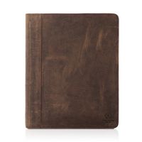 vintage skórzany biwuar a4 aktówka paolo peruzzi t-57-br