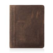 vintage skórzany biwuar a4 aktówka paolo peruzzi t-57-br