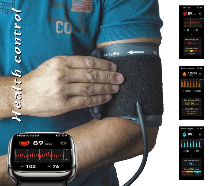 Smartwatch Damski Rubicon RNCF31 BLACK zdjęcie 10