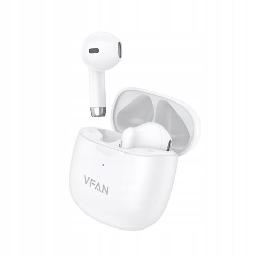 SŁUCHAWKI BEZPRZEWODOWE DOUSZNE BLUETOOTH 5.3 VFAN T06 BIAŁE na Arena.pl
