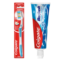 Szczoteczka do zębów Colgate Classic Deep Clean miękka + pasta do zębów