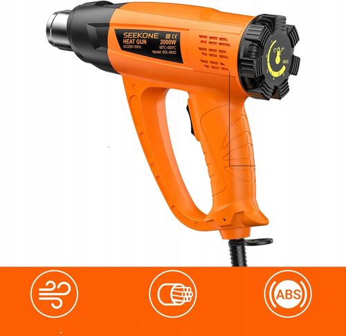 Opalarka Elektryczna 2 Biegu Regulacja Temperatury 200W Mocna na Arena.pl