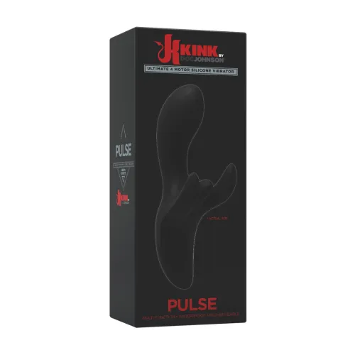 doc johnson pulse ultimate 4-silnikowy masażer silikonowy czarny na Arena.pl