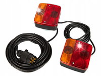 Lampy do przyczepy samochodowej 7PIN na MAGNES