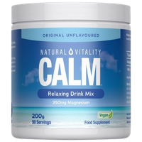 NATURAL VITALITY Calm Relaxing Drink Mix, smak naturalny (200 g)