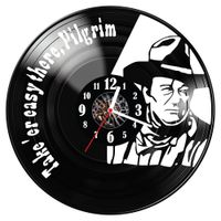 Zegar ścienny z płyty winylowej John Wayne 1846.14
