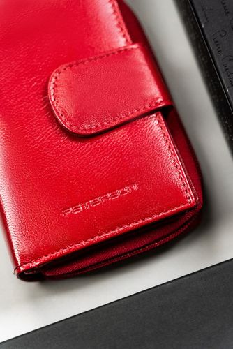 klasyczny portfel damski na zatrzask i suwak - peterson na Arena.pl