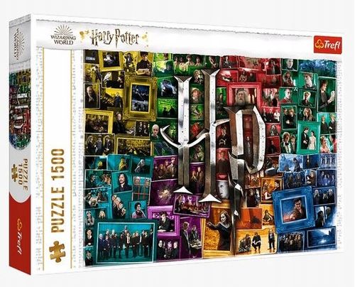 PUZZLE 1500 el. HARRY POTTER NA PRZESTRZENI FILMÓW na Arena.pl
