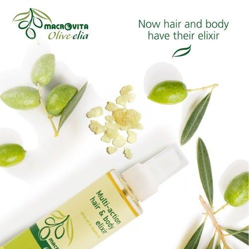 MACROVITA Olive.elia Multi-action eliksir do włosów i ciała z bio-oliwą i olejkiem mastyksowym 150ml na Arena.pl