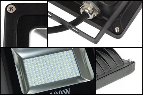 2x HALOGEN NAŚWIETLACZ 100W na Arena.pl