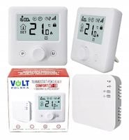 Termostat radiowy bezprzewodowy pokojowy COMFORT WT-18 do pieca C.O.