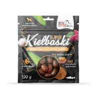 SYTA MICHA Super kiełbaski z pstrągiem 100g