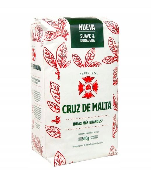 Yerba Mate Cruz de Malta Elaborada Con Palo 0,5 kg zdjęcie 3
