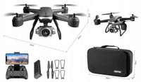 Dron Z Kamerą WIFI RC Quadcopter SILNIKI BEZSZCZOTKOWE 2 KAMERY Helikopter