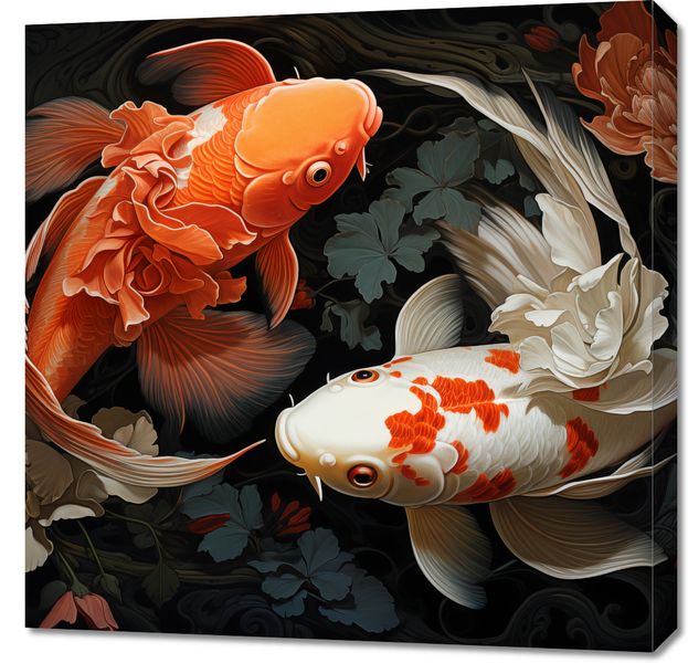 Obraz 70x70cm Harmonijny Taniec zdjęcie 1