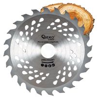 PIŁA TARCZA WIDIOWA DO CIĘCIA DREWNA 200x32 24 ZĘBY TNĄCE GEKO G78050