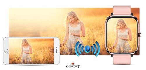 smartwatch giewont różowy gw230-1 na Arena.pl