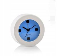 Zegar budzik Florina odcienie niebieskiego 9cm