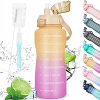 BUTELKA NA WODĘ LICZNIK WYPITEJ WODY PRZYPOMINAJKA W CIĄGU DNIA 2L DUŻA