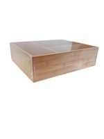 bambusowy organizer do przechowywania żywności