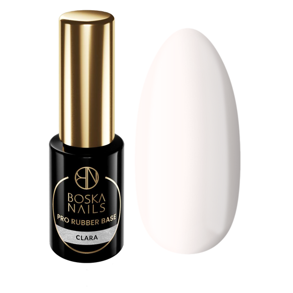 BOSKA NAILS Baza kauczukowa RUBBER BASE PRO - CLARA - 6ml zdjęcie 1