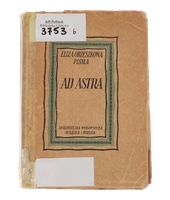 Książka Eliza Orzeszkowa Ad Astra seria Pisma 1950