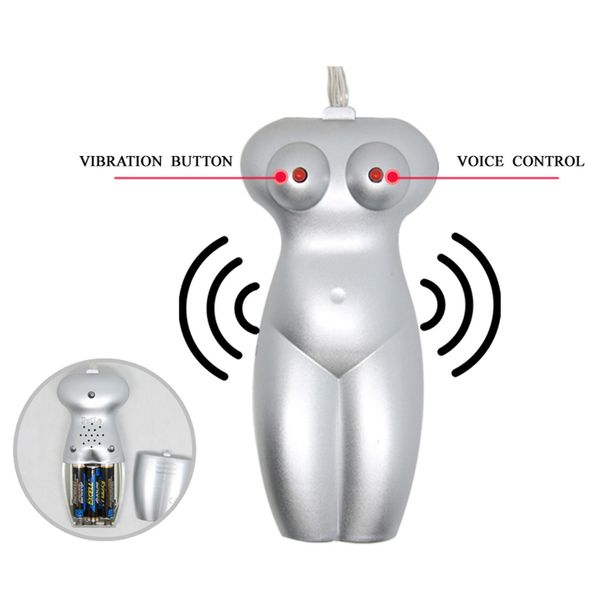 Baile - Masturbator Toy, Tpr, Double Vibrating Egg With Voice zdjęcie 3