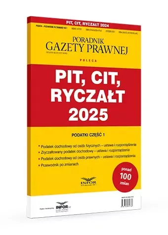 PIT, CIT, Ryczałt 2025 zdjęcie 1