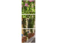 90X30CM DOMY DZIELNICY PLAKA TRÓJ OBRAZ DRUK