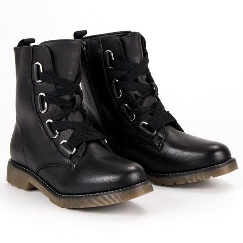 Czarne Wiązane Workery r.40 na Arena.pl