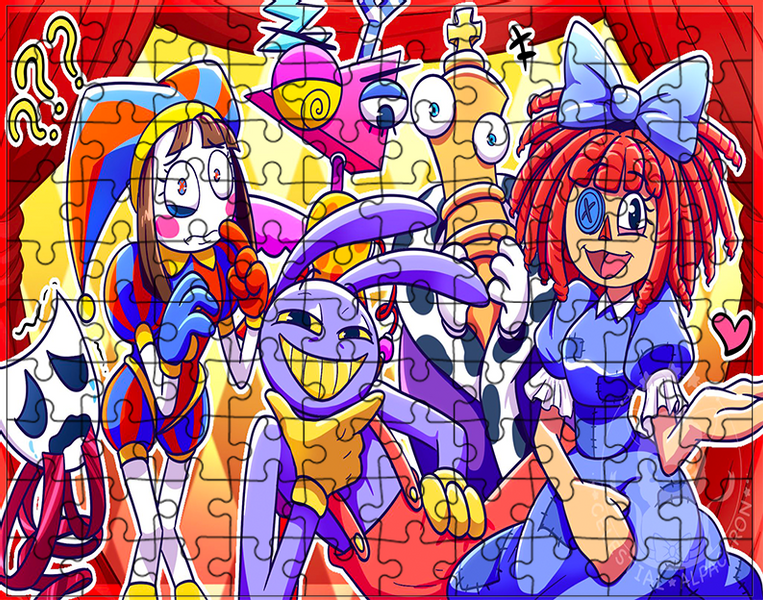 Puzzle Pomni - The Amazing Digital Circus zdjęcie 1