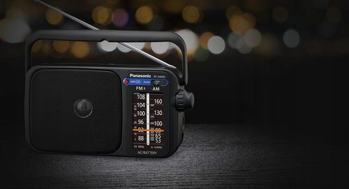Panasonic RF-2400D Radio przenośne Czarne FM/AM na Arena.pl