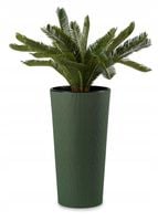 WYSOKA DONICA DONICZKA + WKŁAD do domu Ogrodu ZIELONA SLIM Kwietnik 57cm
