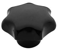 uchwyt bakelitowy czarny m12*63mm din6336k - hs 092430