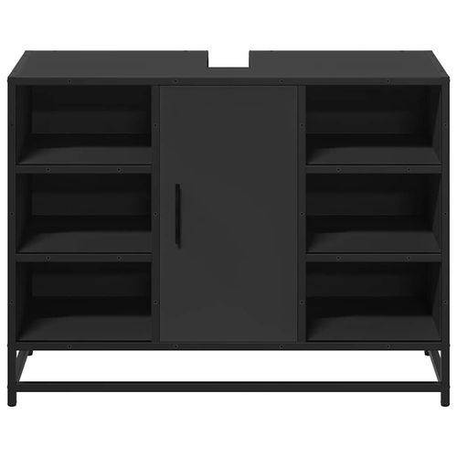 Szafka pod umywalkę, czarna, 80x33x60 cm na Arena.pl