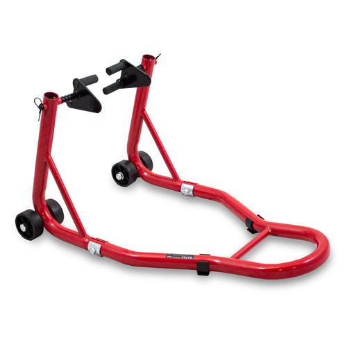 Stojak do motocykla przód czerwony na Arena.pl