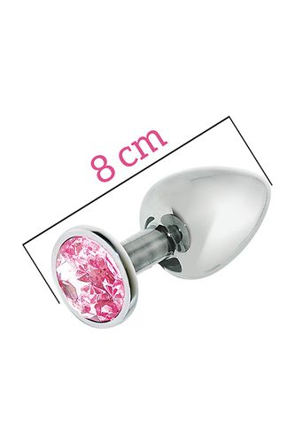 plug-mai no.73 metal plug with stone m silver na Arena.pl