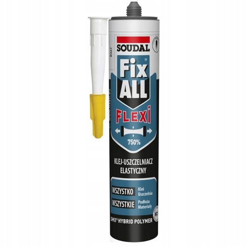SOUDAL Klej-uszczelniacz hybrydowy Fix ALL Flexi 290 ml biały 102840 na Arena.pl