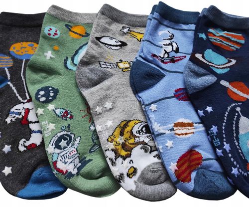 ABS Antypoślizgowe Skarpetki Bawełna 5-PAR 19-22 na Arena.pl