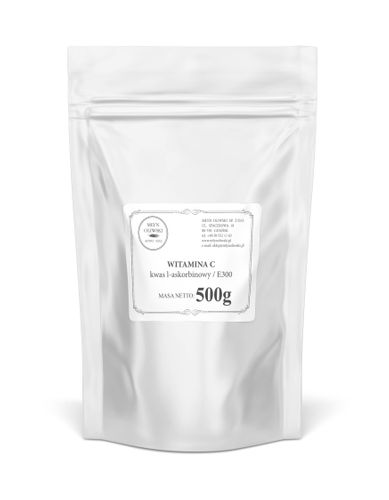 Witamina C (kwas L-askorbinowy) -500g - Młyn Oliwski na Arena.pl