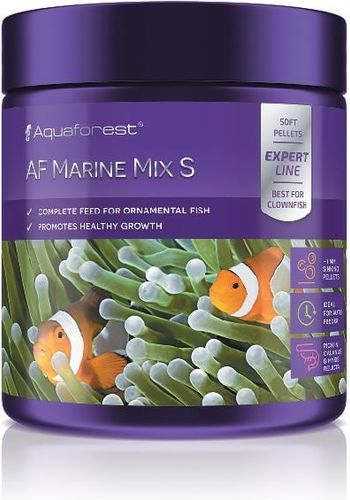 Aquaforest Marine Mix S 120g - pokarm w granulkach dla ryb mięożernych na Arena.pl