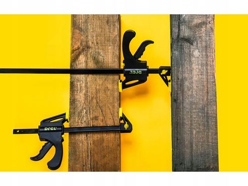 ŚCISK STOLARSKI SZYBKOZACISKOWY JEDNORĘCZNY AUTOMATYCZNY 300mm 2szt. na Arena.pl