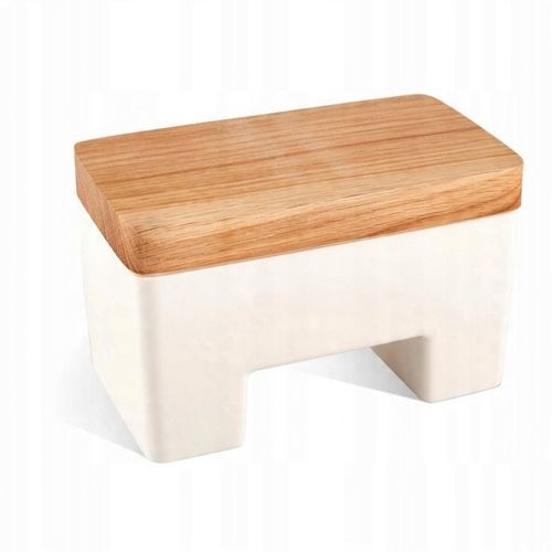 PRACTIC INTELIGENTNA MASELNICZKA WODNA Z POKRYWA POJEMNIK NA MASŁO BIAŁA na Arena.pl