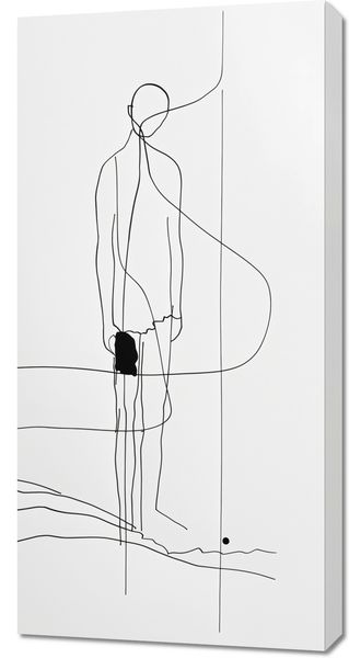 Obraz 50x100cm Samotna Wędrówka zdjęcie 1