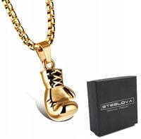 ZAWIESZKA RĘKAWICA BOKSERSKA ZŁOTA STAL 316L