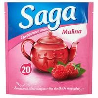 SAGA MALINOWA 34G HERBATA EKSPRESOWA