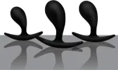 xr brands trinity anal training set silikonowy 3 rozmiary czarny