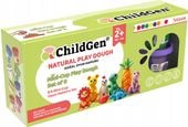 ChildGen 100% naturalna ciastolina zestaw 8 kubków, wegańska,