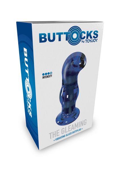 The Gleaming Glass Buttplug Blue zdjęcie 2
