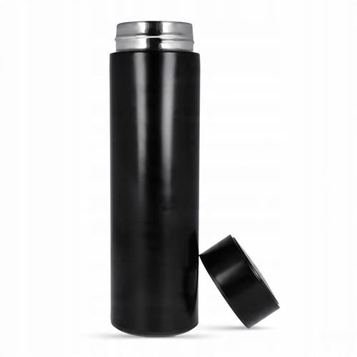 Kubek Termiczny Termos LED 500ml Duży | Butelka Na Kawę Herbatę Wyświetlacz na Arena.pl